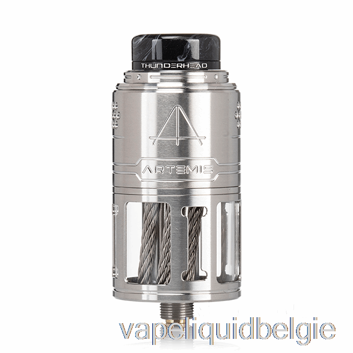 Vape Smaken Donderhead Creaties Artemis V2 Topcoiler 25mm Rdta Zilver